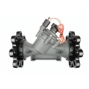 3" Plastic valve W/24V SOL,DN80,včetně přírub
