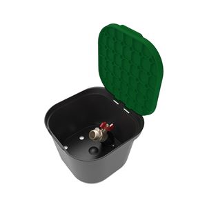 DSO FRESH GREEN šachta včetně 3/4" kulového ventilu se zeleným víkem – NOVINKA