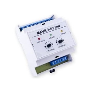MAVE 2-S3 DIN snímá ní hladiny, pro tři sondy, vyčerpávání nebo dopouštění