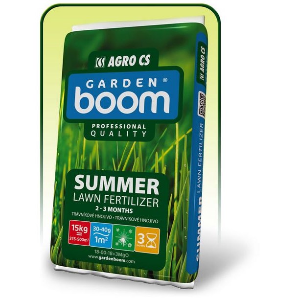 Garden Boom Summer 20-00-20+2MgO 15kg travní hnojivo AGRO071423