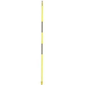 Vlajková tyč 3.05 m, černá/žlutá, 2 pruhy